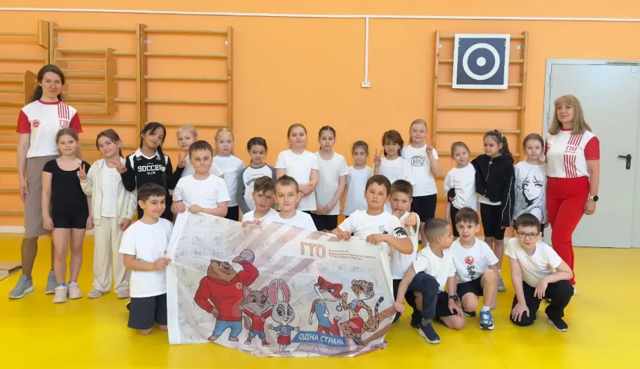 Успешная сдача нормативов ГТО учениками школы №16 г. Благовещенска!